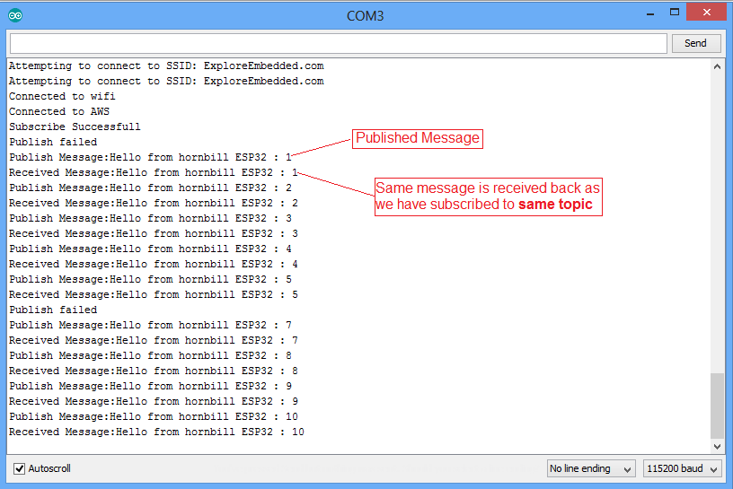 ESP32 AWS IOT Terminal LOG.png