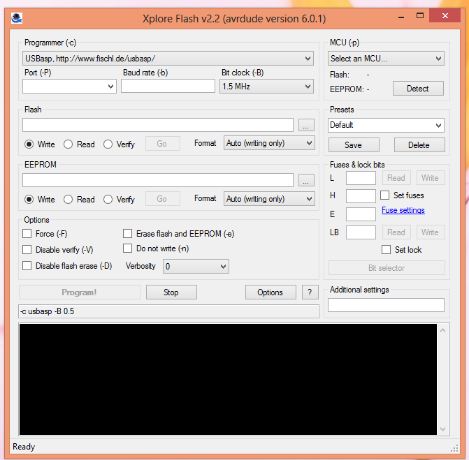 Fig.2 Select the programmer as USBasp