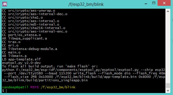 Compile blink esp32.JPG